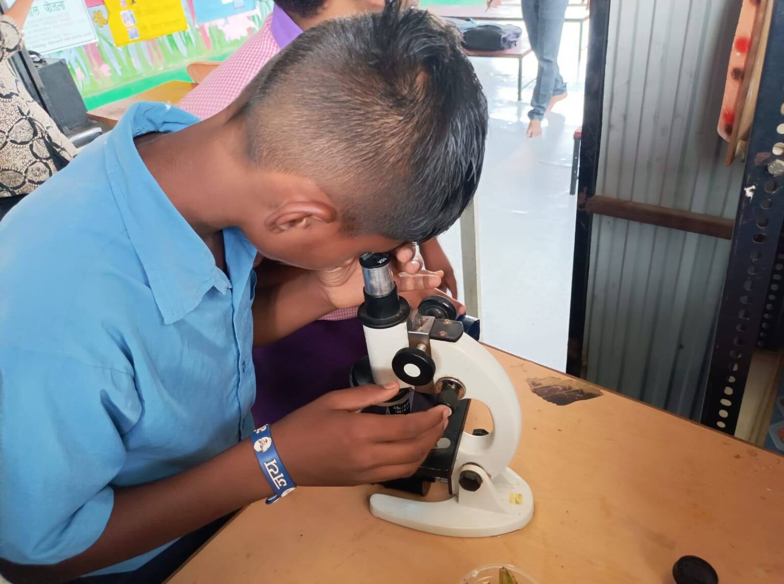 Students engaged in hands-on science experiments